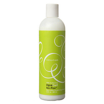 DevaCurl No-poo Cleanser Shampoo, 12 oz