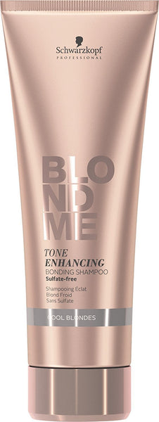 Schwarzkopf Blondme Tone Enhancing Bonding Shampoo - Cool Blondes 8.45 Ounce