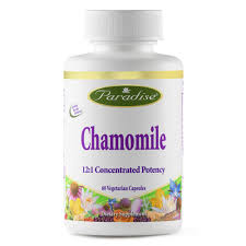 Paradise Herbs Chamomile 12:1 250 mg 60 Vcaps