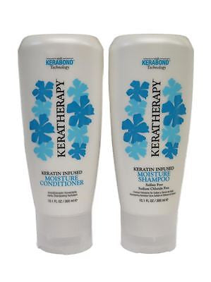Keratin by Keratherapy Infused Moisture Shampoo & Conditioner 10.1 oz each - BEAUTY IT IS