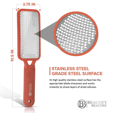 Beautify Beauties Foot File Callus Remover Colossal Foot Rasp