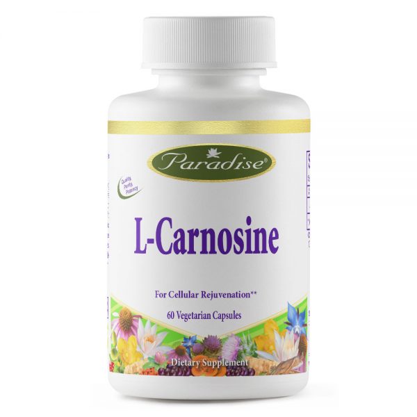 Paradise Herbs Carnosine (L-Carnosine) 60 Vcaps