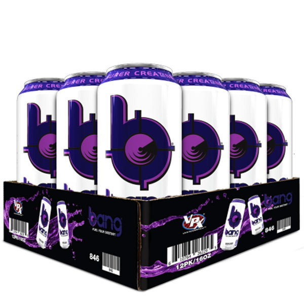 Bang Bangster Berry Energy Drink 16 ounces, 12 pack