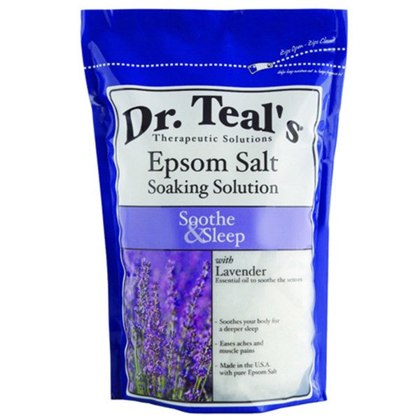 Dr. Teals Lavender Epsom Salt - Soothe and Sleep - 3lbs