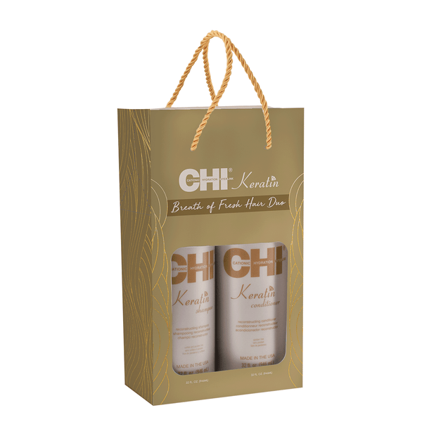 Chi Keratin Shampoo Conditioner 32 Ounce